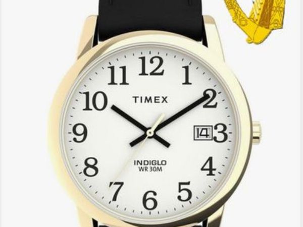 Timex. 35 mm Window Date. Indiglo - Main image