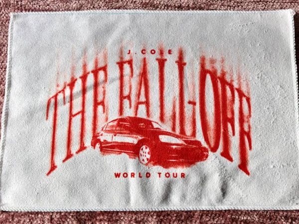 J Cole the fallout world tour hand towel - Main image