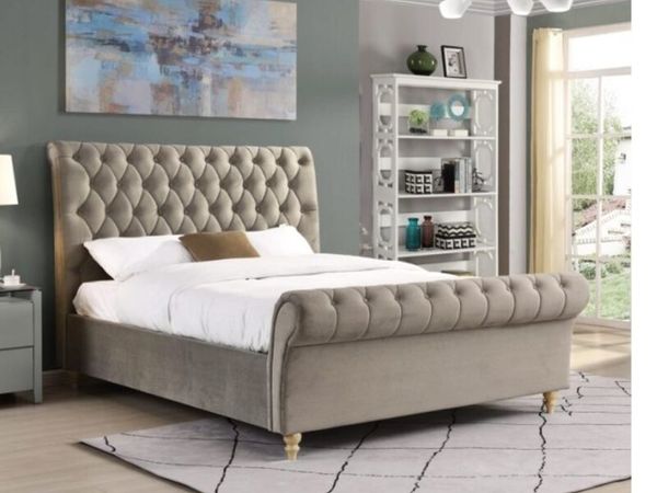 Kilkenny Mink Velvet Bed - Main image