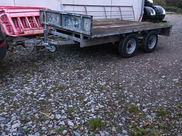 Ifor williams 10ft x 6ft 6 flat trailer - Main image