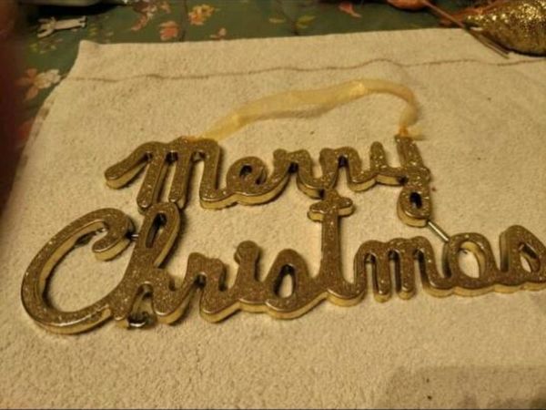Christmas sign - Main image