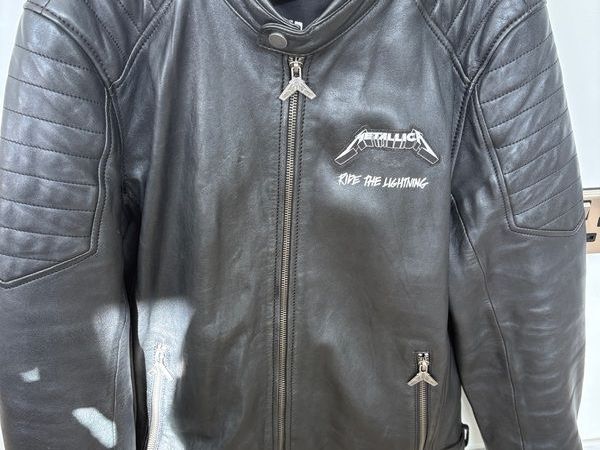 Metallica leather jacket - Main image