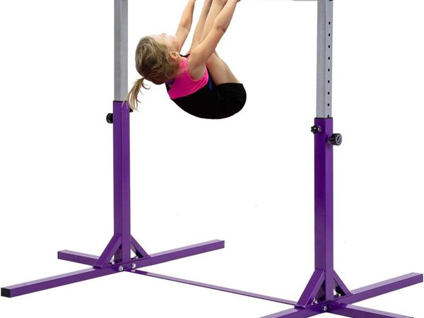 Kids Gymnastics Bar Training Equipment Hardwood - Main image