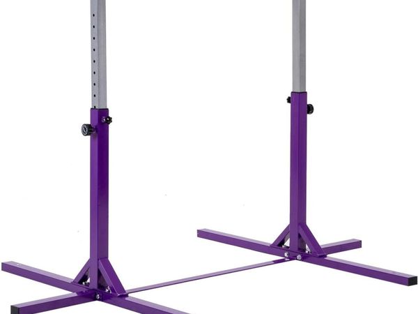 Gymnastics Training Bar for Kids with Hardwood Bar - Main image
