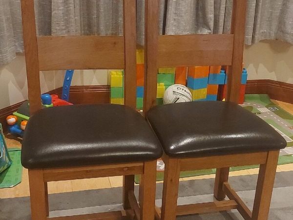 8 Oak Dining Chairs - Main image