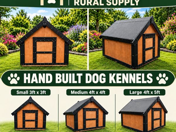 Wooden dog Kennel Large,Medium,Small - Main image