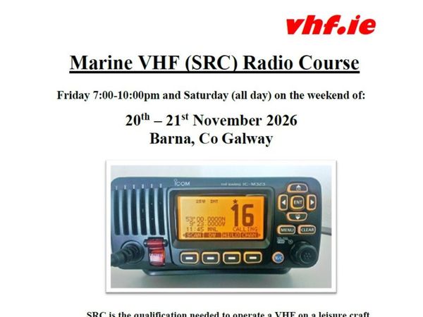 Marine Radio Courses:  4 levels, 6 counties - Main image