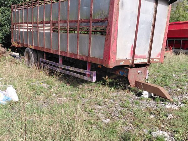 24 ft tractor cattle trailer - Main image