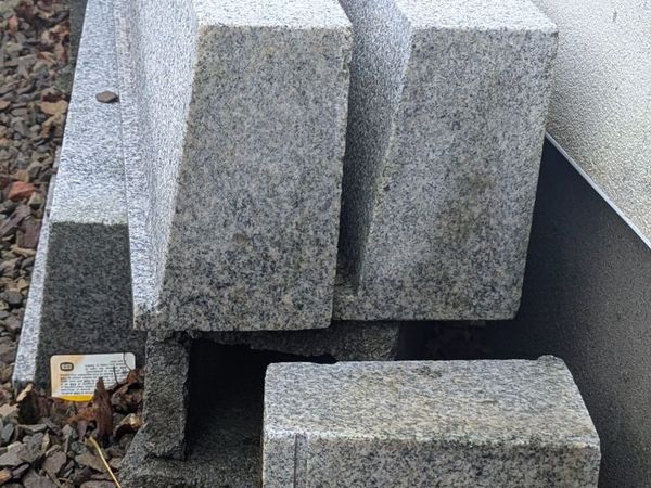 Premium Solid Silver-Grey Granite Window Cills - Main image