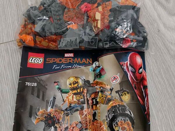 Lego Molten Man Spiderman - Main image