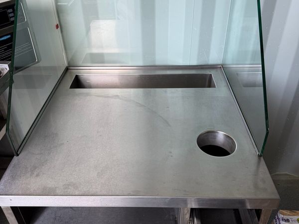 Commercial Stainless Steel Deli Prep Table - Main image