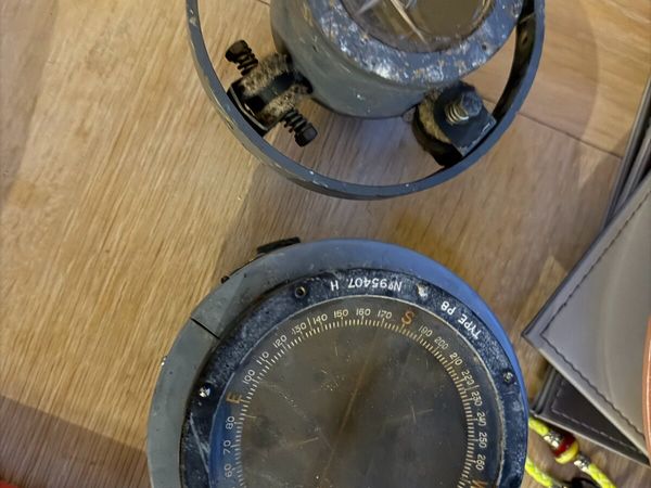 WWII RAF Type P8 aircraft compass - Main image