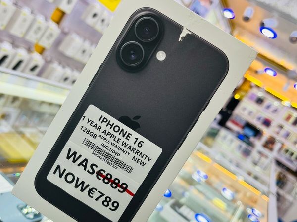 🔥iPhone 16 128GB New 1 year apple warranty - Main image