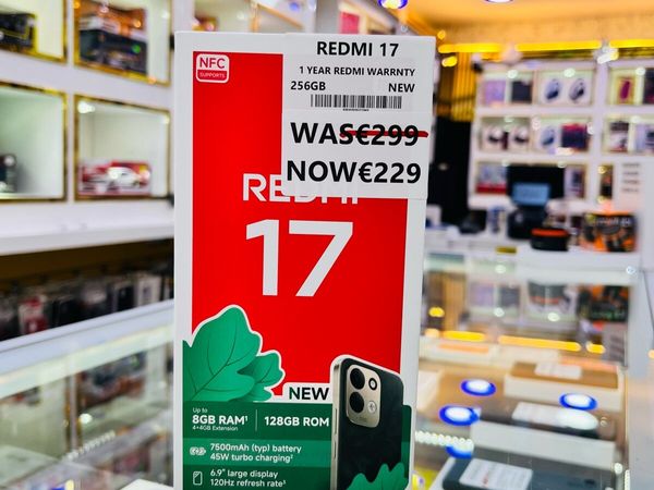 🔥Redmi 17 New 256GB 1 year warranty 😍 - Main image