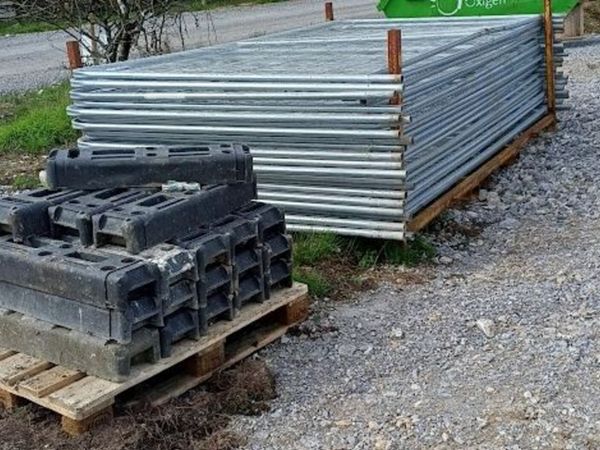 stillage for heras fence panels - Main image