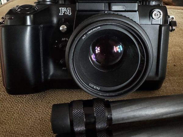 Nikon F4 pro film camera. - Main image
