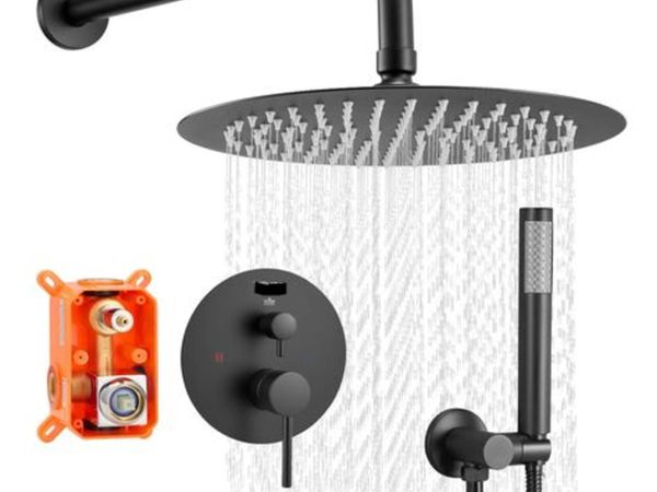 Shower Faucet Set, Rainfall Bathroom Shower System - Main image