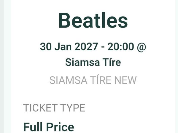 2 Tickets to 'Let it be  The Music of the beatles' - Main image