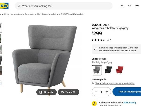 Ikea lounge chair - Main image