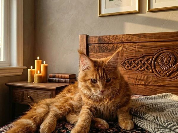 Maine Coon Kitten Ilyas XL for sale. - Main image