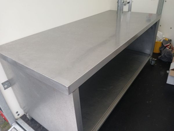 Staneless steel cabbinet  bakers table  delivered - Main image