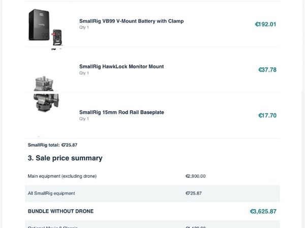 Camera bundle - Main image