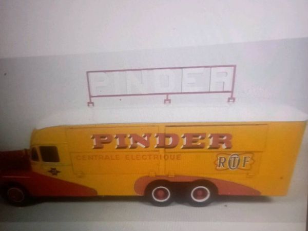 GENERATOR  TRUCK BERNARD 28 - PINDER CIRCUS 1951 T - Main image