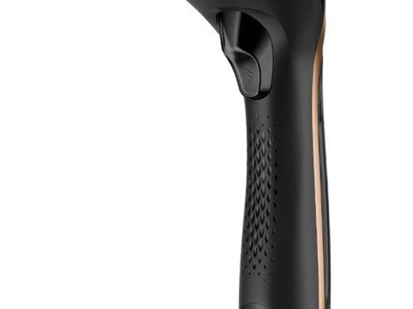 Philips Steam&Go Plus Handheld Clothes Steamer, Vertical and Horizontal Garment Steamer, No Ironing Board Needed, 0.07 Litre, 1300 W, Black/Copper - Main image
