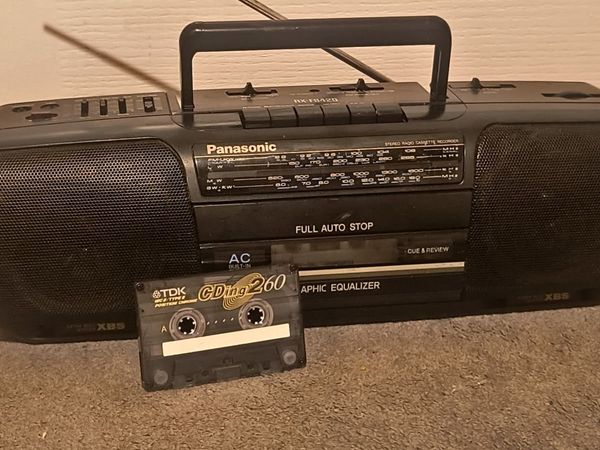 Cassette recorder, boombox, radio,  FM  Panasonic - Main image