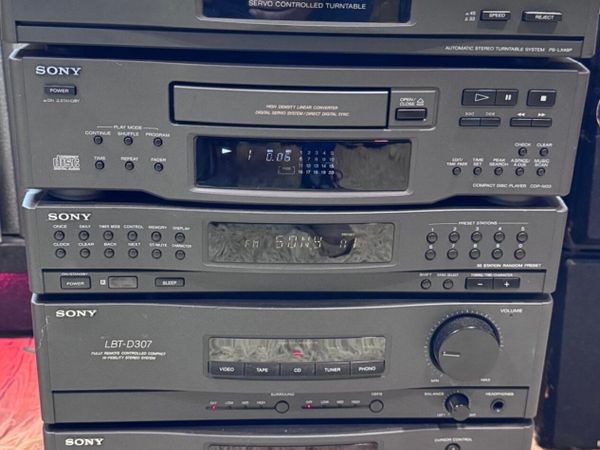 Vintage Sony hifi LBT-D307 - Main image
