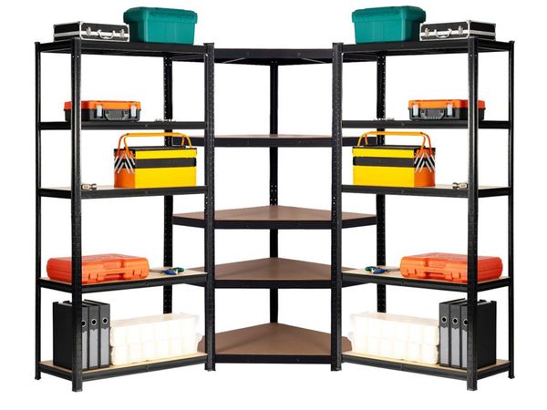 3 BAY SHELVING OFFER! | Black | 400mm Deep | Ref:B - Main image