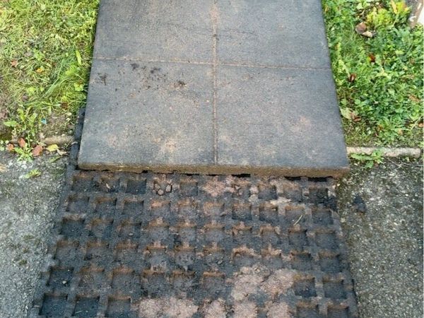Heavy Duty Rubber Playground Safety Mats - Main image