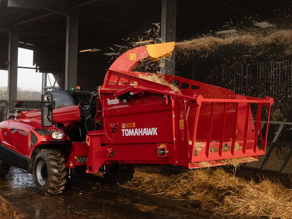 TEAGLE 6100H LOADER MOUNTED BALE SHREDDER, 0% - Main image