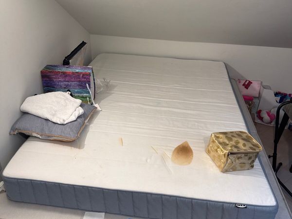 FTG King diwan bed and double mattress - Main image