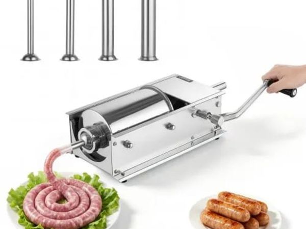 Manual Sausage Stuffer 7 lbs/ 3L Horizontal Meat M - Main image