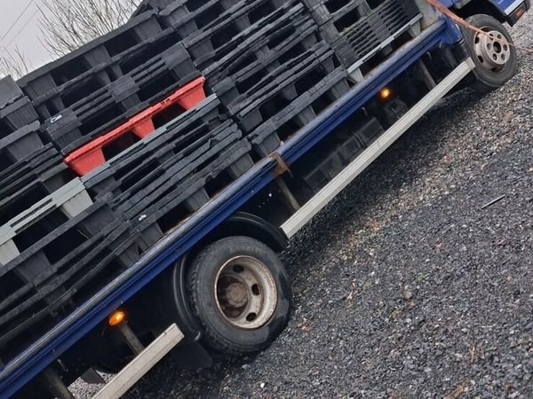 300 Heavy Duty Plastic Pallets for sale in Kilkenny for €2 on DoneDeal