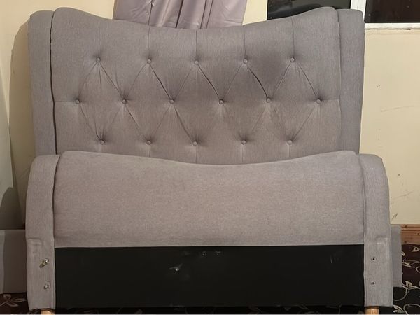 Bed full head board and backboard - Main image