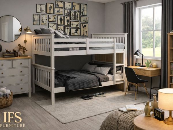 Quad Bunk Bed 2 x 4ft Doubles ONLY €499 - Main image
