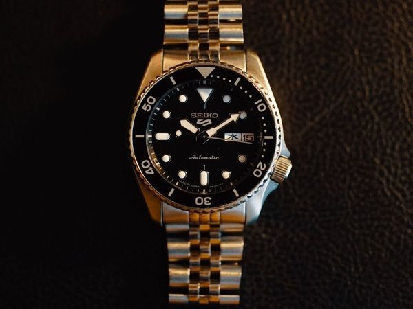 JDM Seiko 5 Sports 38mm Black Ref. SBSA225 - Main image