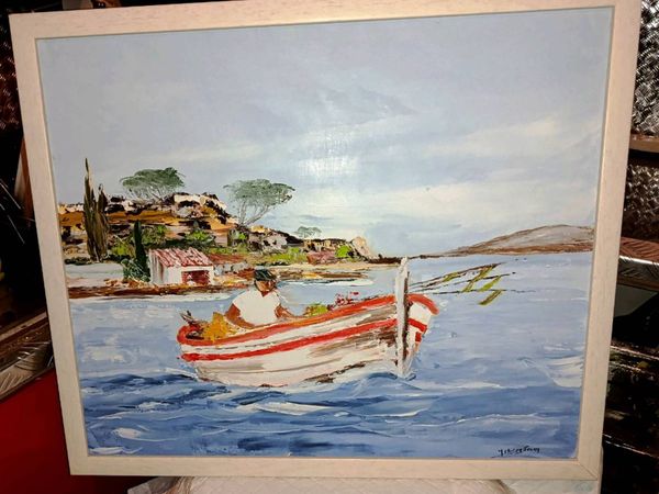 Oil painting on canvas - Main image