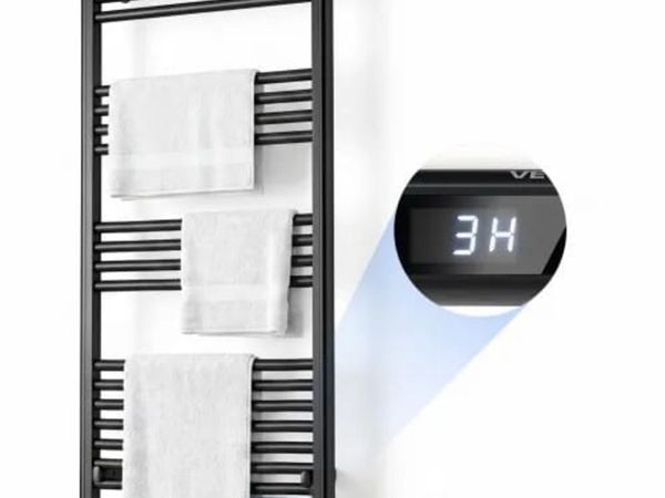 Heated Towel Warmer Rack for Bathroom Electric Wal - Main image