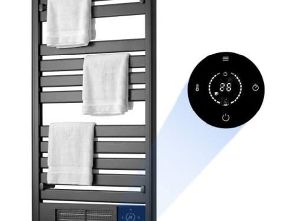 Heated Towel Warmer Rack for Bathroom Electric Wal - Main image