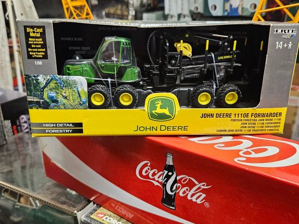 Britain's ERTL John Deere Forestry Log Forwarder 1 - Main image