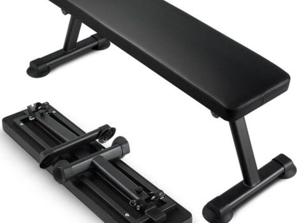 Flat Weight Bench,Foldable Strength Training Bench - Main image