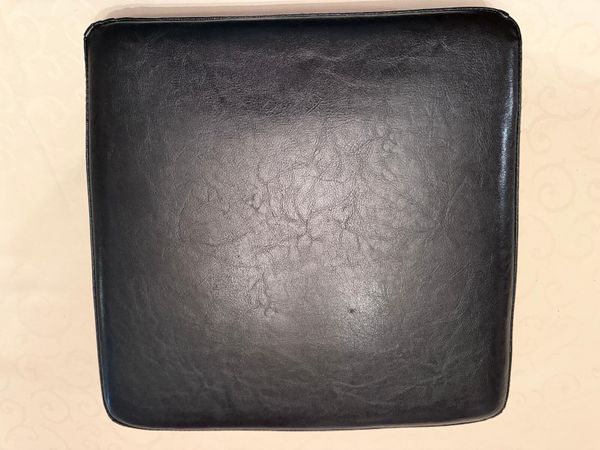 Black Padded Chair Seat Pads - Main image