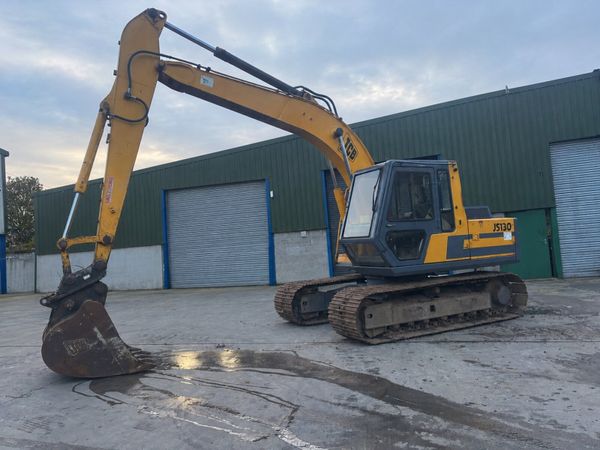 JCB JS130 13 ton Excavator ex zx js 130 - Main image