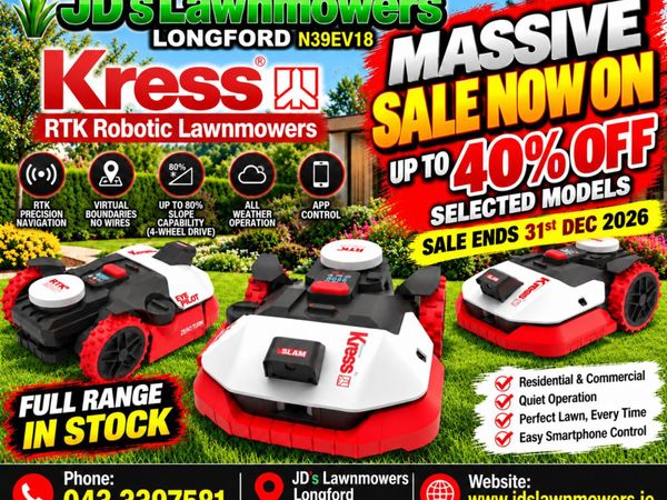 Kress Robotic Mowers - Main image
