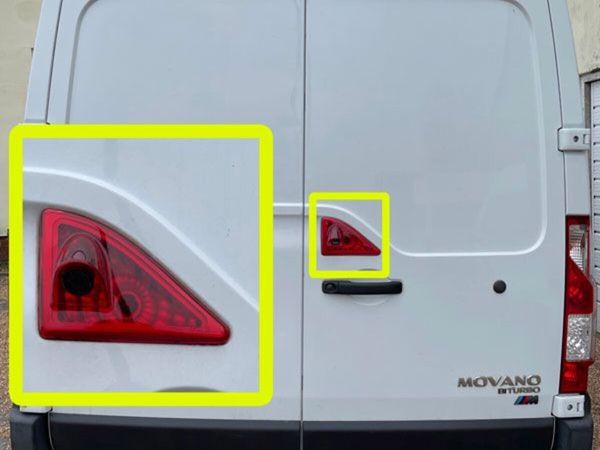 Reversing camera Kit Renault Master Campervan - Main image