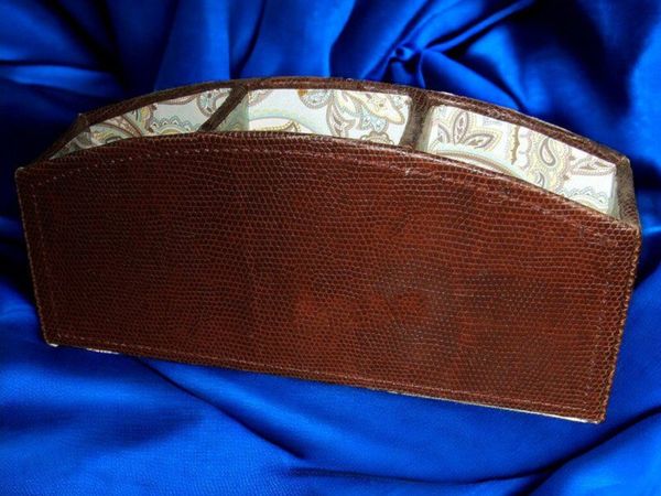 Pristine Vintage Harrods Desk Organiser - Main image