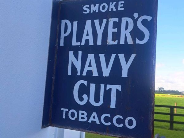Large  players metal sign 2 sided - Main image